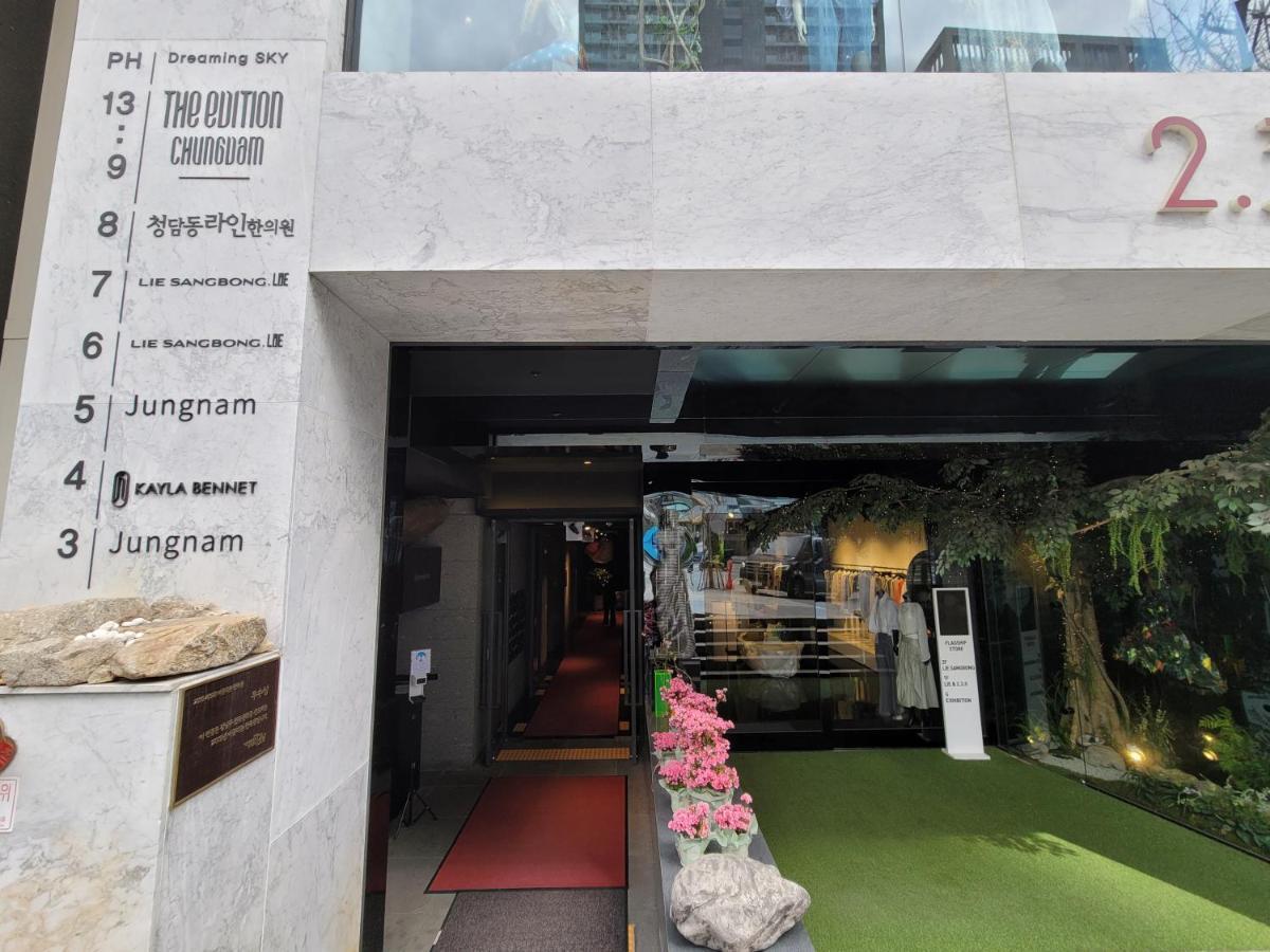 Apartment Cheongdam Beautiful Apartment New Building Edition Full Option Long Term Stay Availableapt 2룸 신축 Edition 풀옵션 장기가능 *